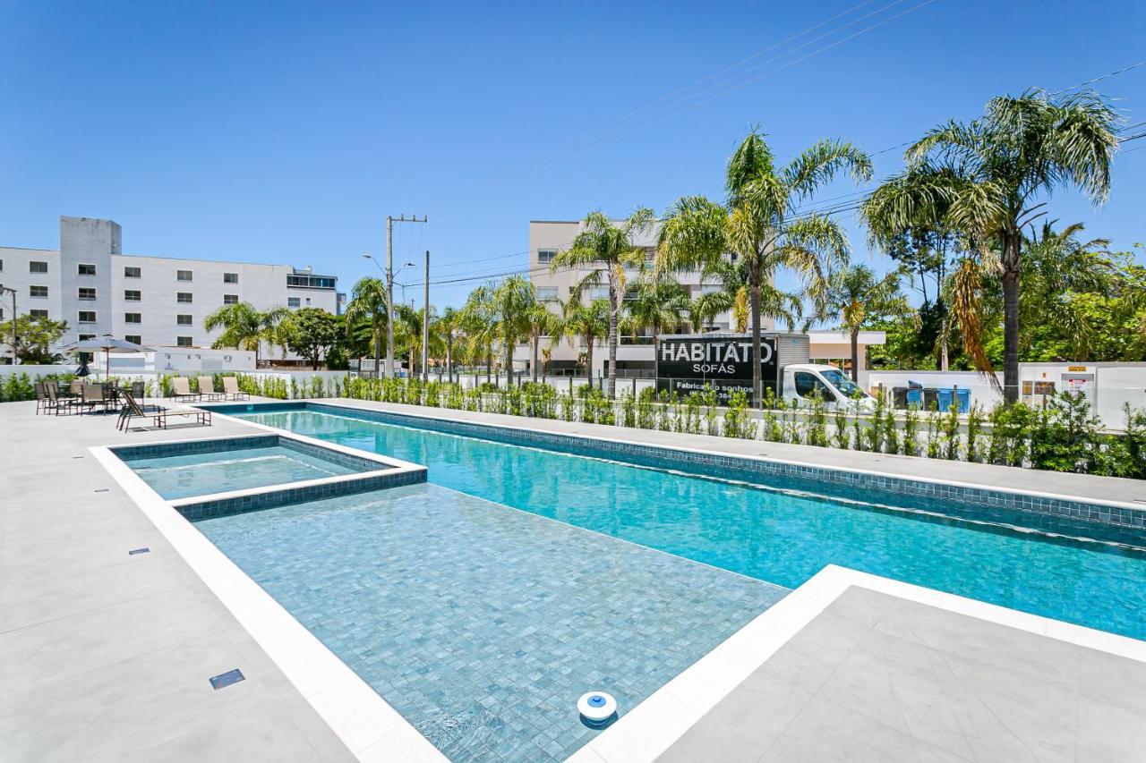 شقة Cannes Club Apto Garden 400M Da Praia Dos Ingleses Florianópolis المظهر الخارجي الصورة